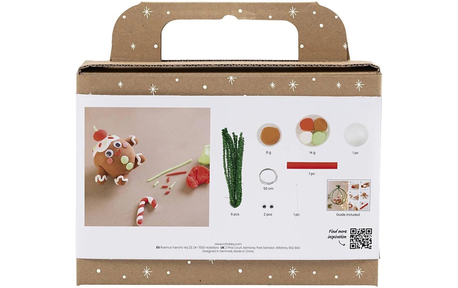 Creativ Company Bastelset Modellieren Lebkuchenmann