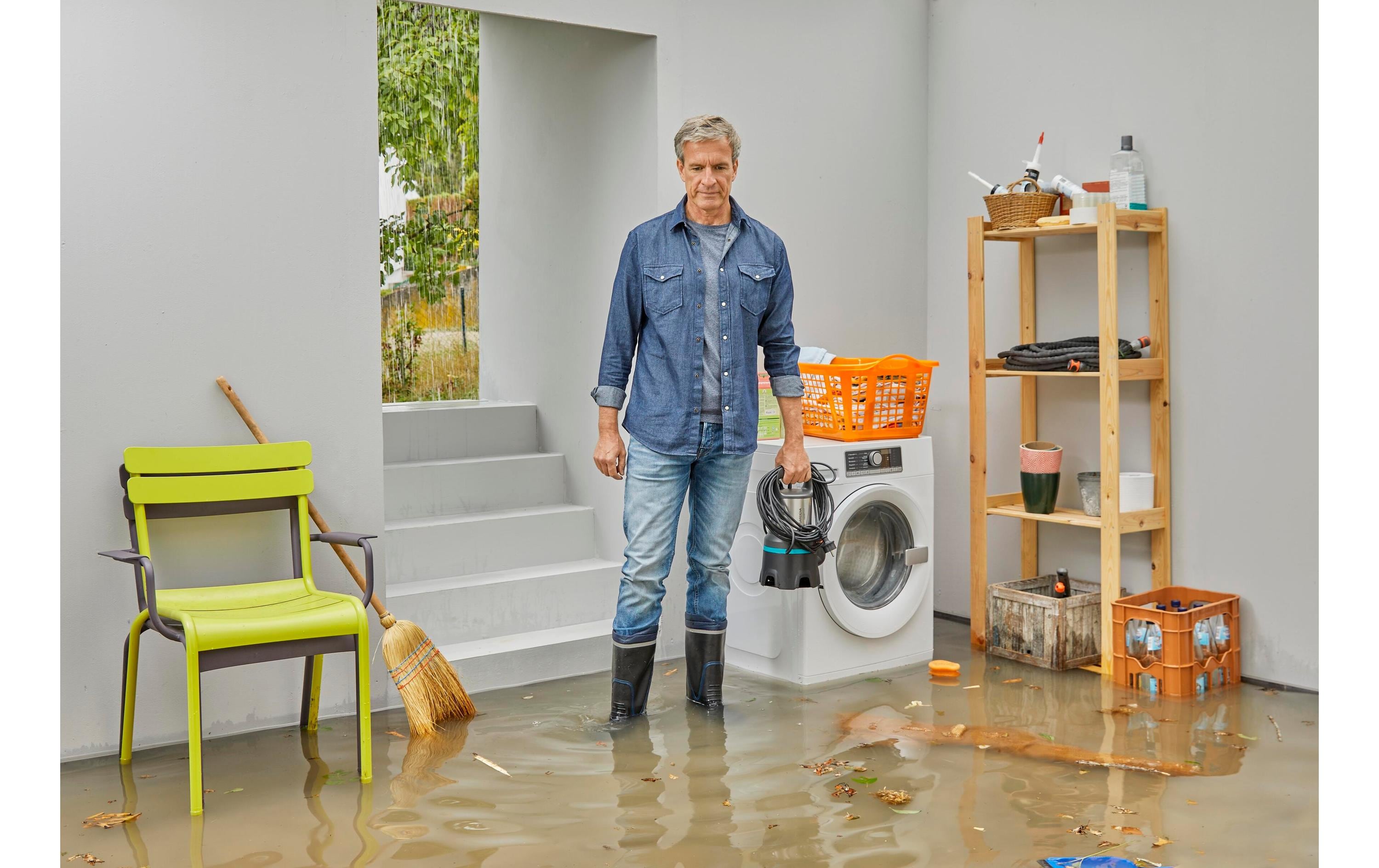 GARDENA Schmutzwasserpumpe 16000