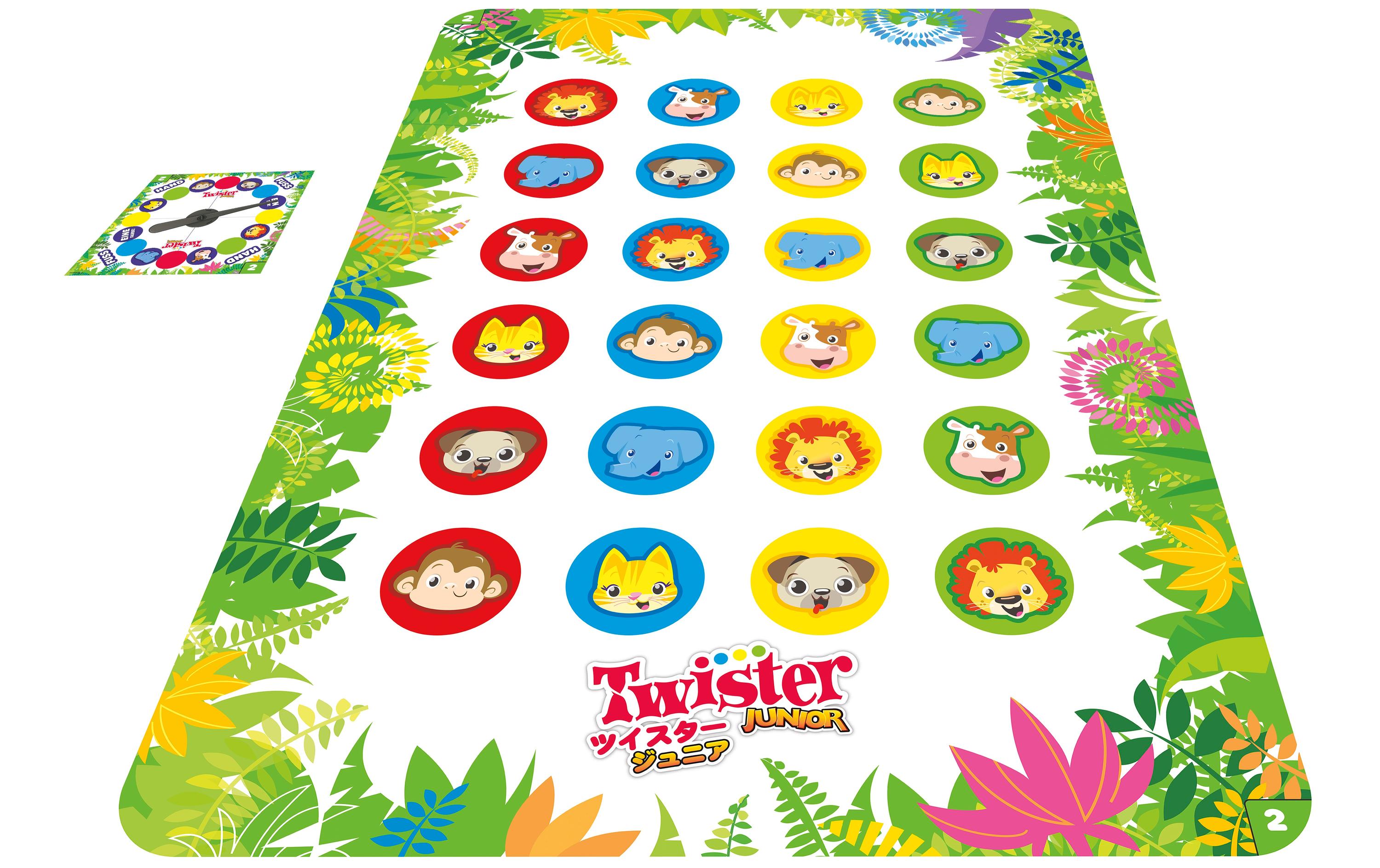 Hasbro Gaming Familienspiel Twister Junior