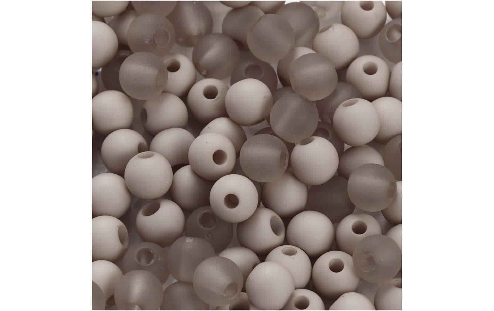 Creativ Company Kunststoffperlen 6 mm, Hellgrau, 150 Stk. Creativ Company Kunststoffperlen 6 mm, Hellgrau, 150 Stk.