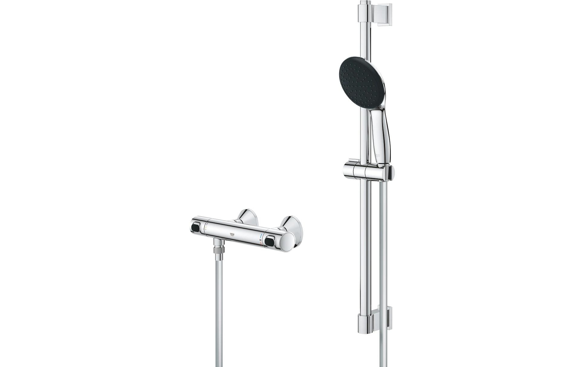 GROHE Thermostat-Brausebatterie Precision Flow 1/2 600 mm