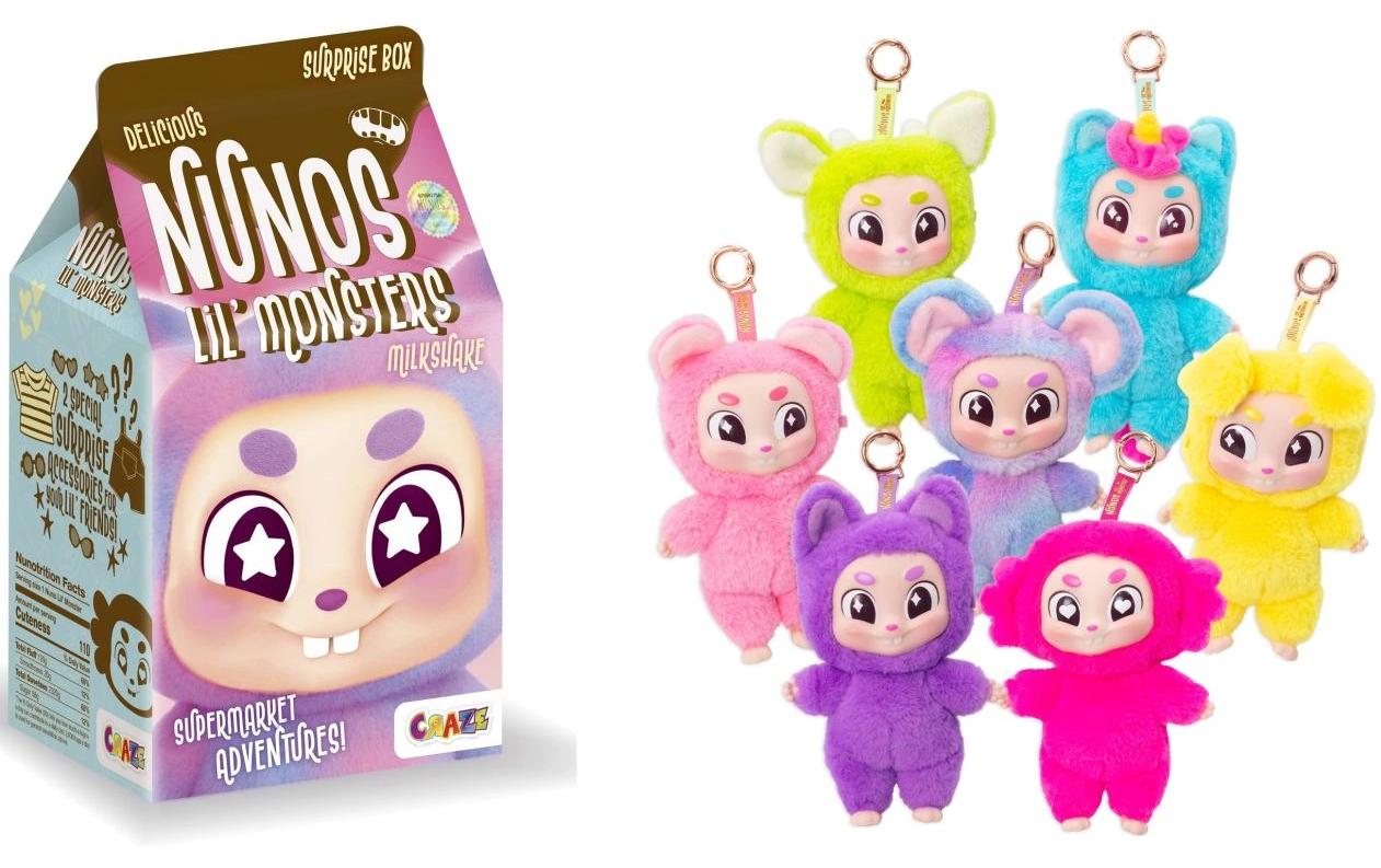 Craze Plüsch Nunos Lil' Monsters Assortiert