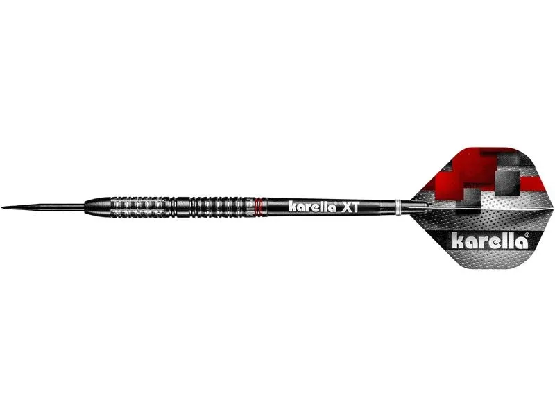 Karella Dartpfeile Steeldart SuperDrive 22g, 3 Stück – Schwarz Karella Dartpfeile Steeldart SuperDrive 22g, 3 Stück – Schwarz