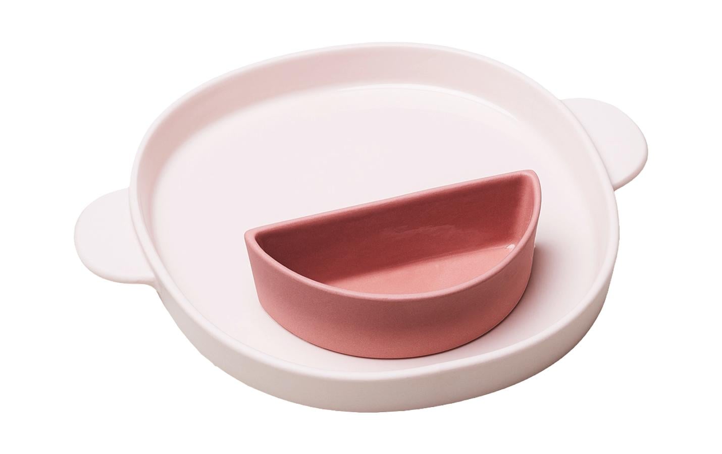 Chic Mic Kinderteller und Schale Good Mood Rosa Chic Mic Kinderteller und Schale Good Mood Rosa