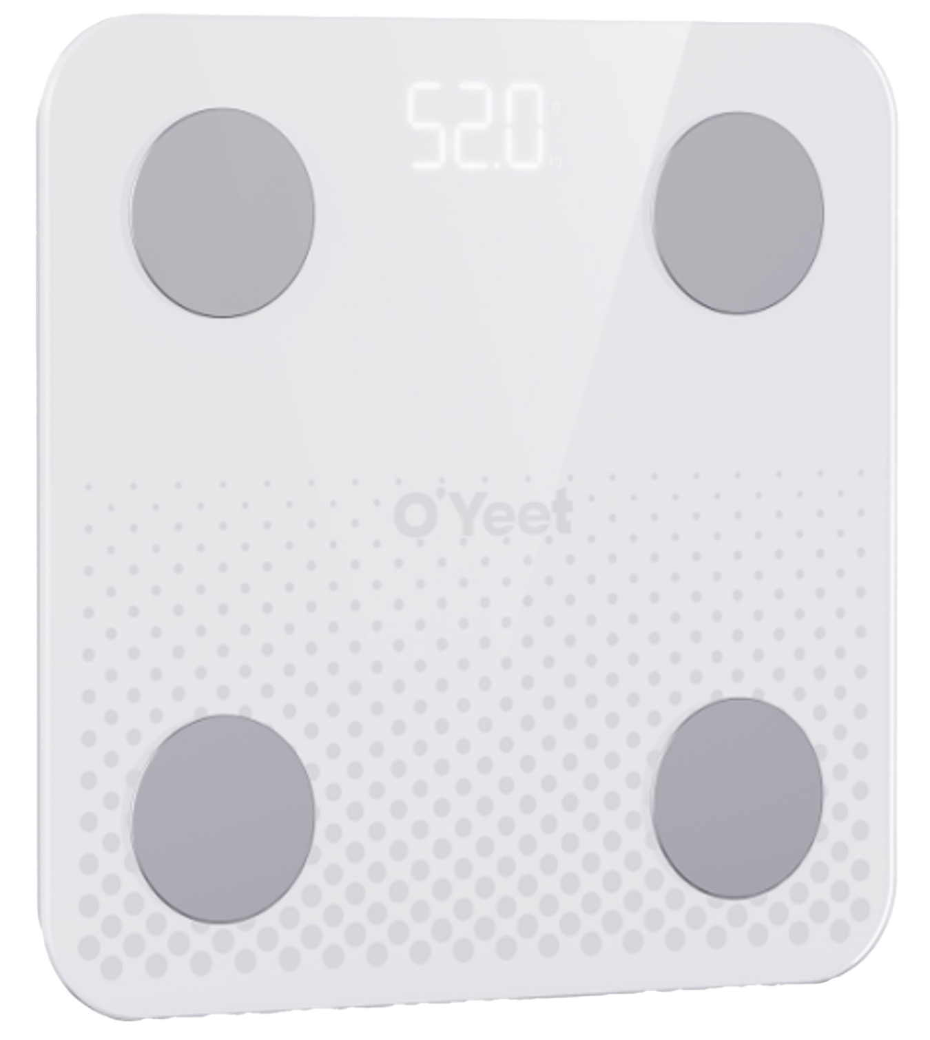 O`Yeet Smart Personenwage BS-OY01 Weiss