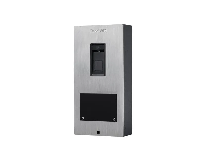 Doorbird IP Türstation Fingerprint 50 Aufputz, Edelstahl V2A