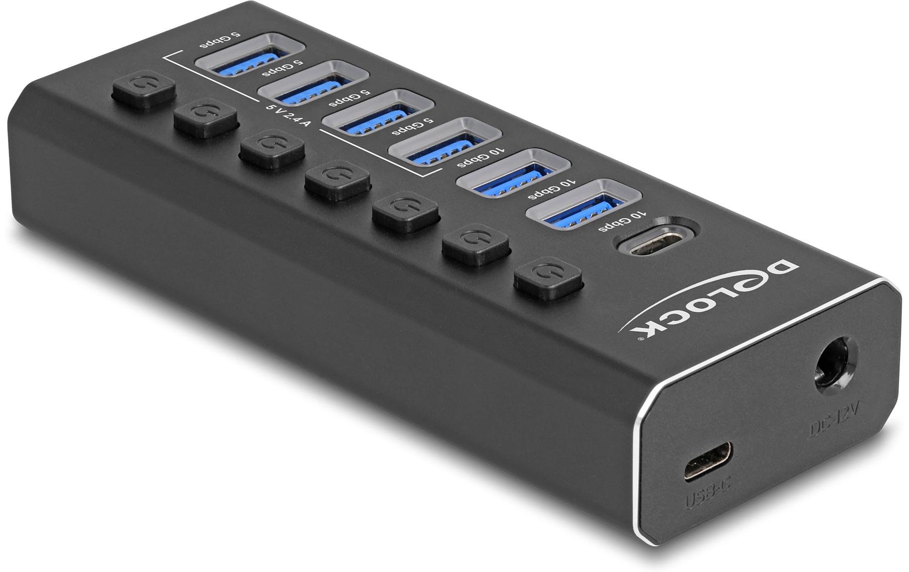 Delock USB Hub 10 Gbps