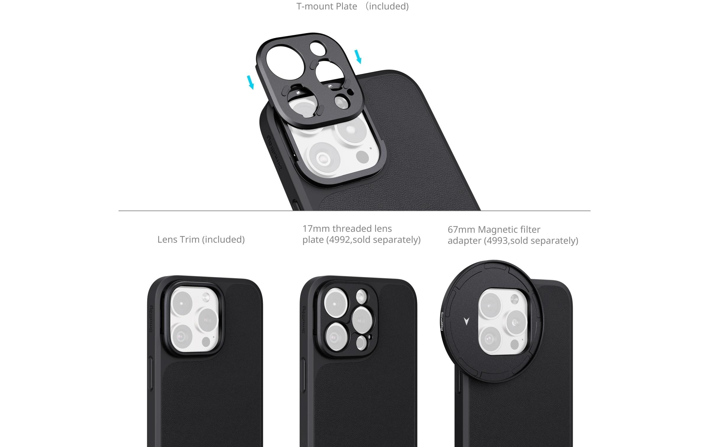 Smallrig FilMov Foto-Case-Set für iPhone 16 Pro Max