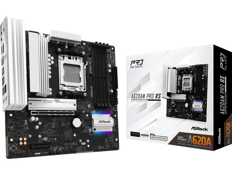 ASRock Mainboard A620AM Pro RS ASRock Mainboard A620AM Pro RS