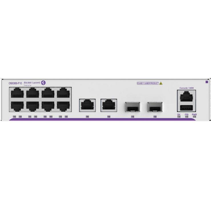 Alcatel-Lucent PoE+ Switch OmniSwitch OS6360-P10 10 Port Alcatel-Lucent PoE+ Switch OmniSwitch OS6360-P10 10 Port