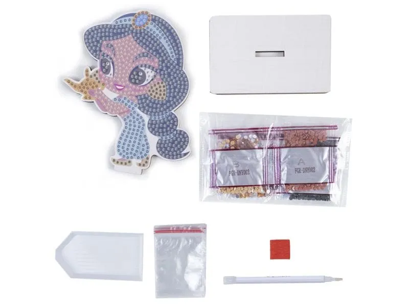 CRAFT Buddy Bastelset Crystal Art Buddies Jasmine Figur