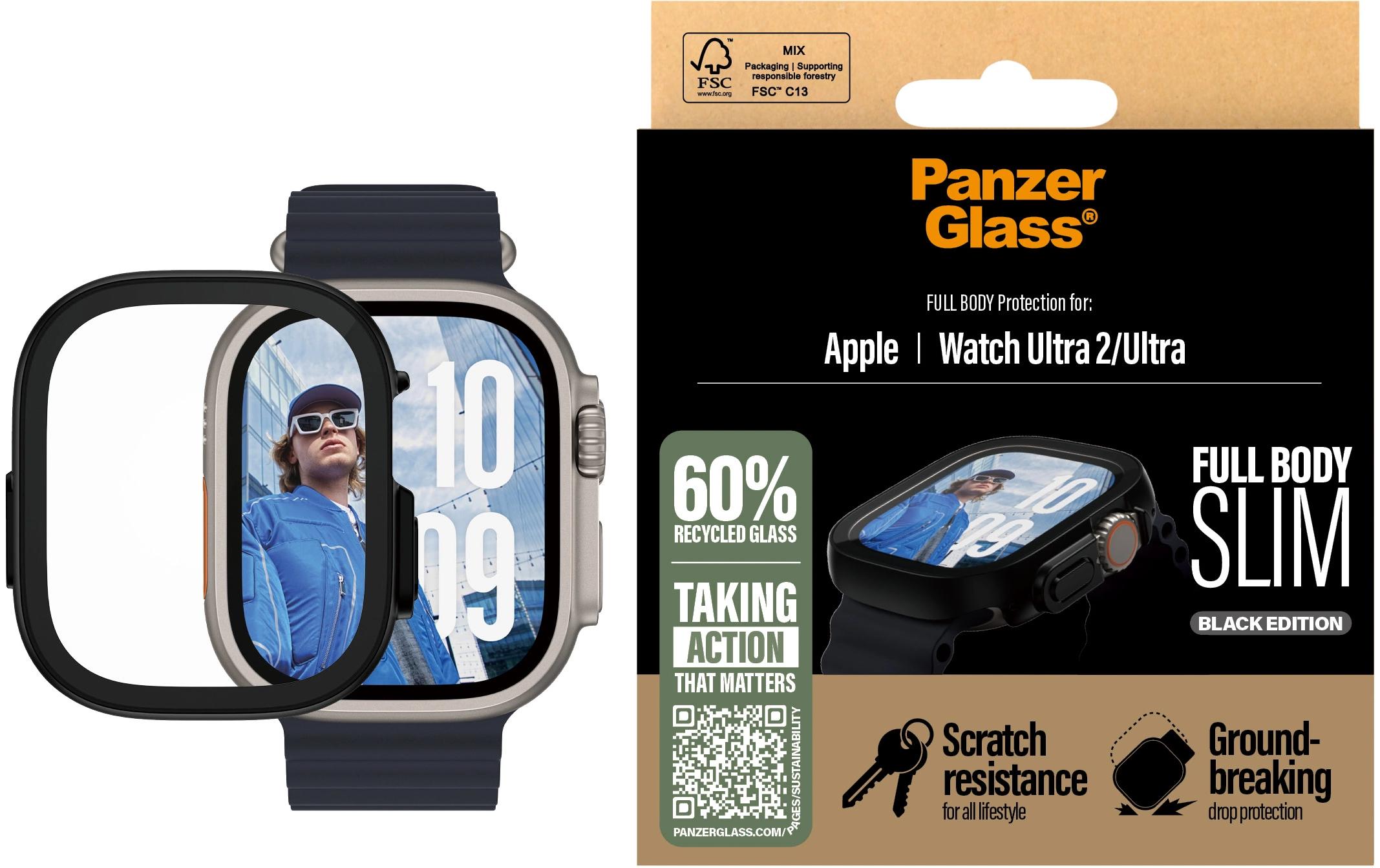 Panzerglass Full Body Protection Slim Apple Watch Ultra 2 Schwarz Panzerglass Full Body Protection Slim Apple Watch Ultra 2 Schwarz