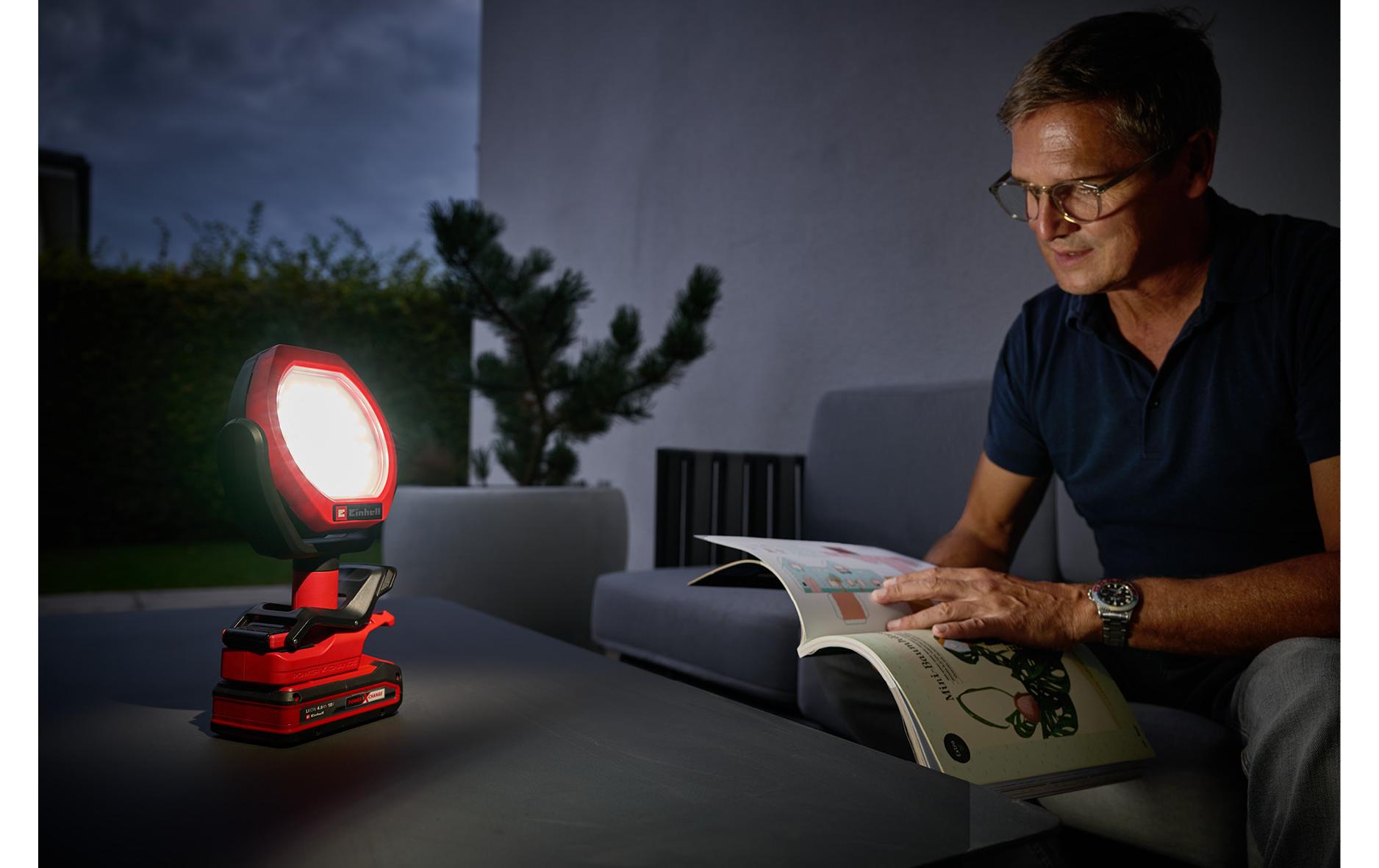 Einhell Akku-Outdoor-Lampe GC-OL 18/1500 Li-Solo