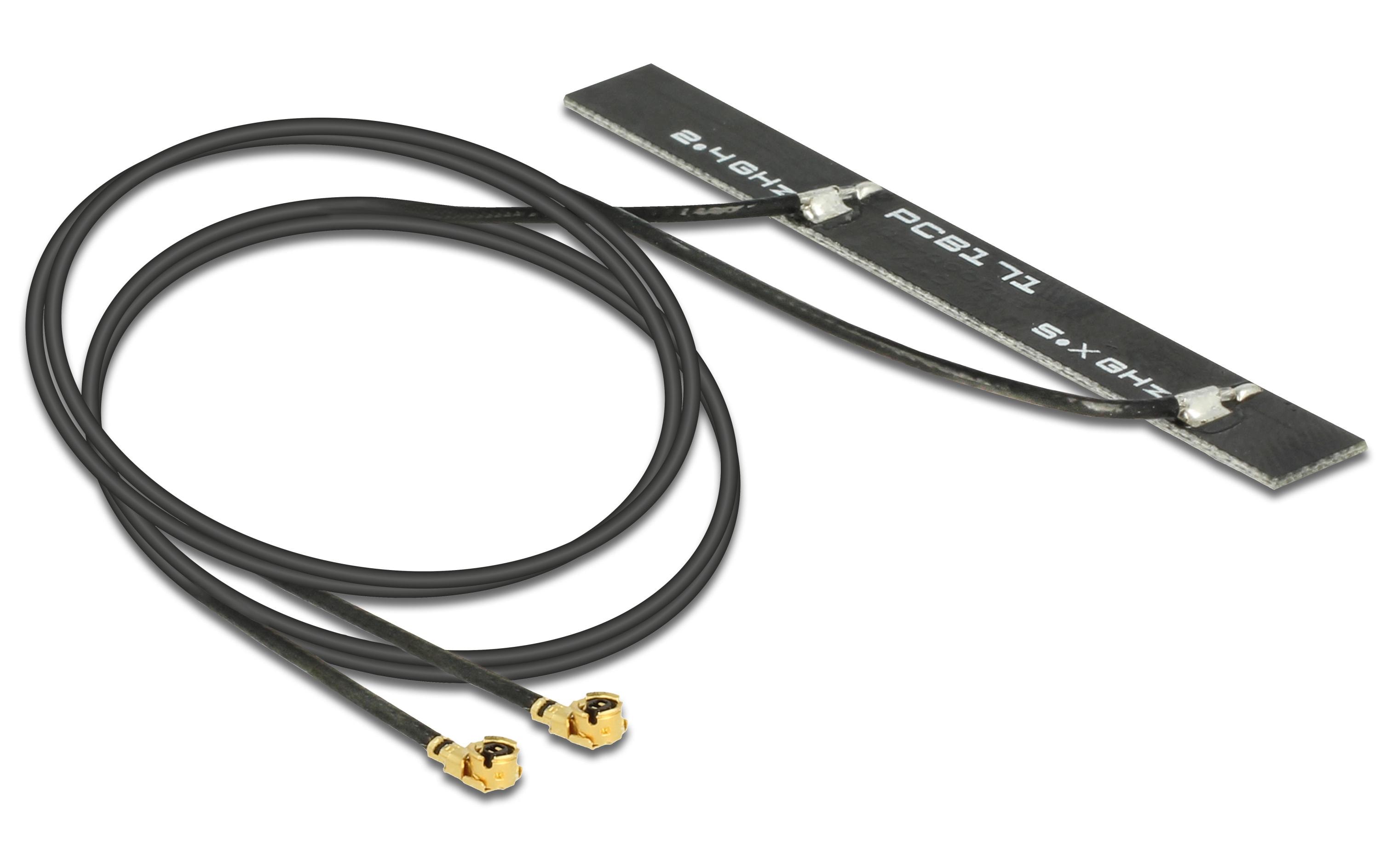 Delock WLAN-Antenne 5dBi MHF I 5 dBi Rundstrahl Delock WLAN-Antenne 5dBi MHF I 5 dBi Rundstrahl