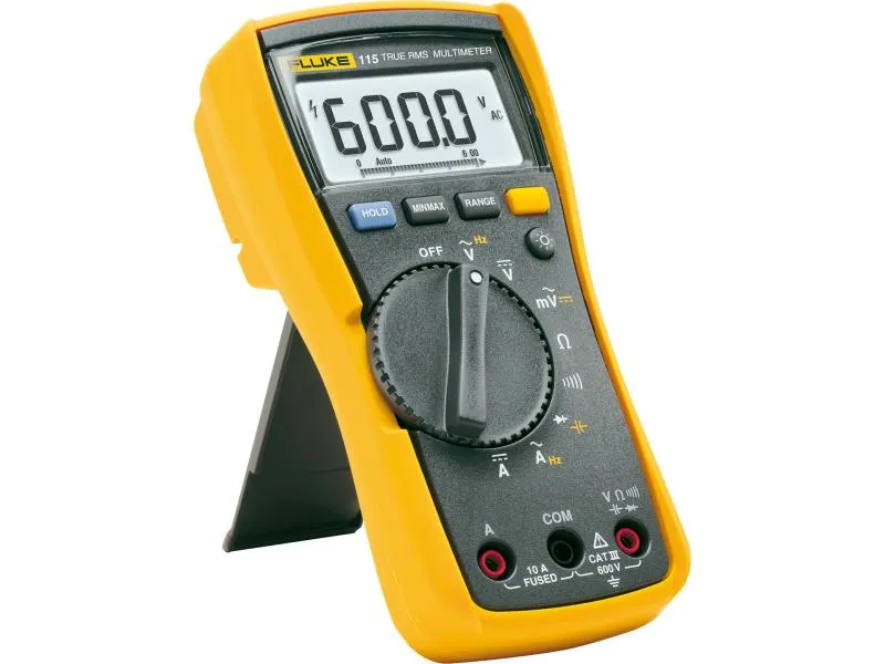 Fluke Multimeter 115 Digital 600 Vac/10A ac Fluke Multimeter 115 Digital 600 Vac/10A ac