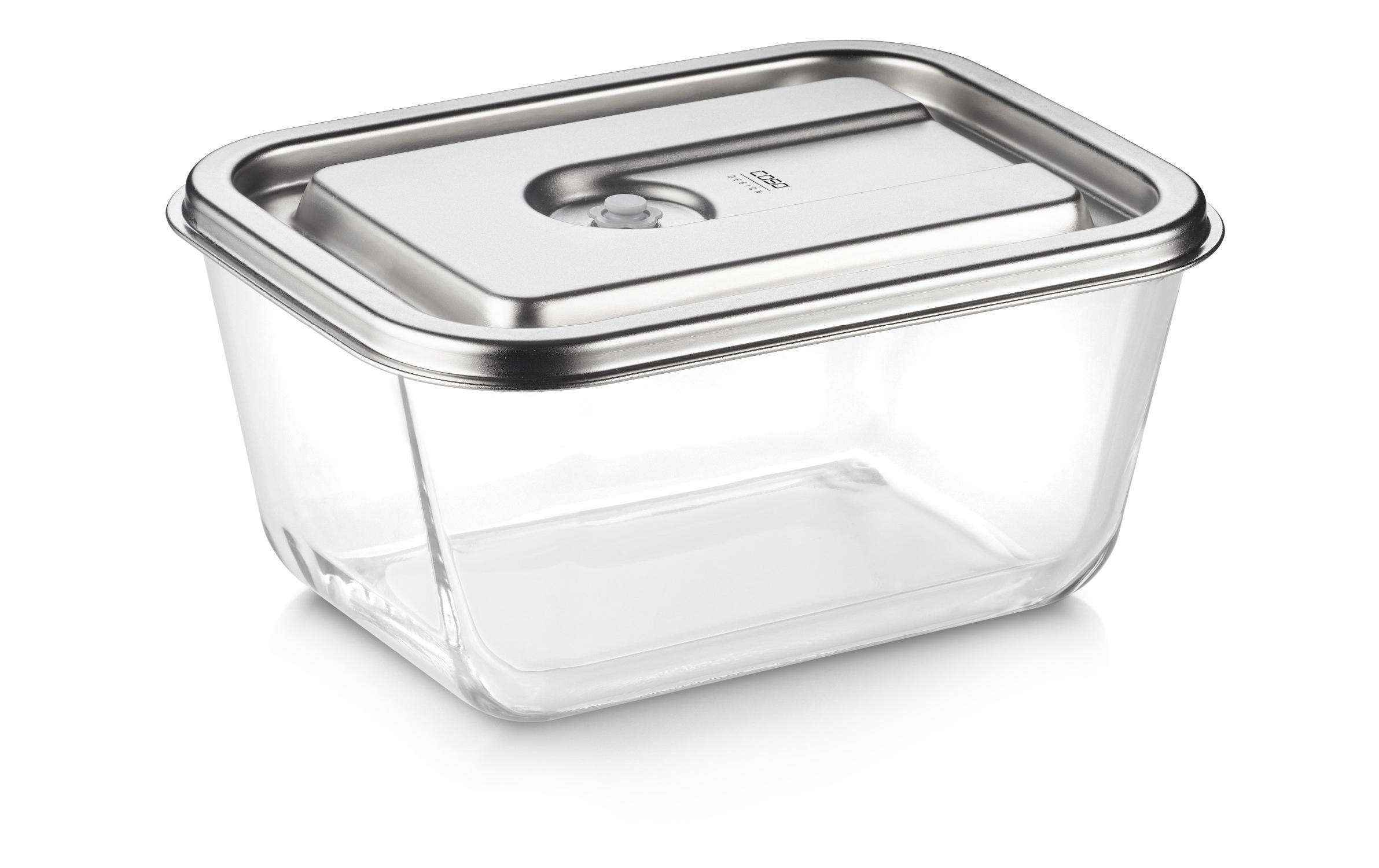 Caso Vakuumier-Behälter VacuBoxx Inox XL Caso Vakuumier-Behälter VacuBoxx Inox XL