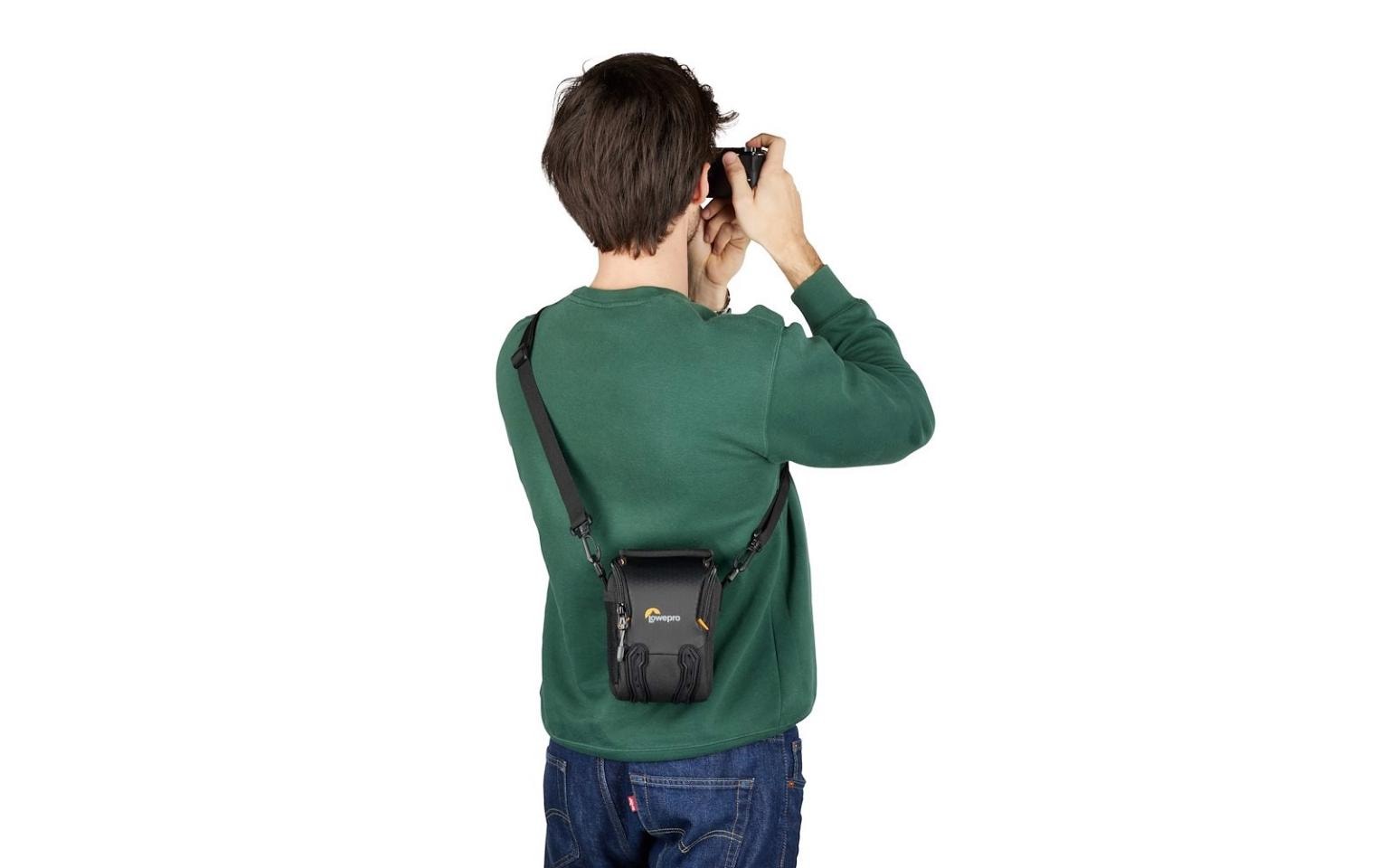 Lowepro Kamera-Tasche Adventura SH 115 III (GRL) Schwarz