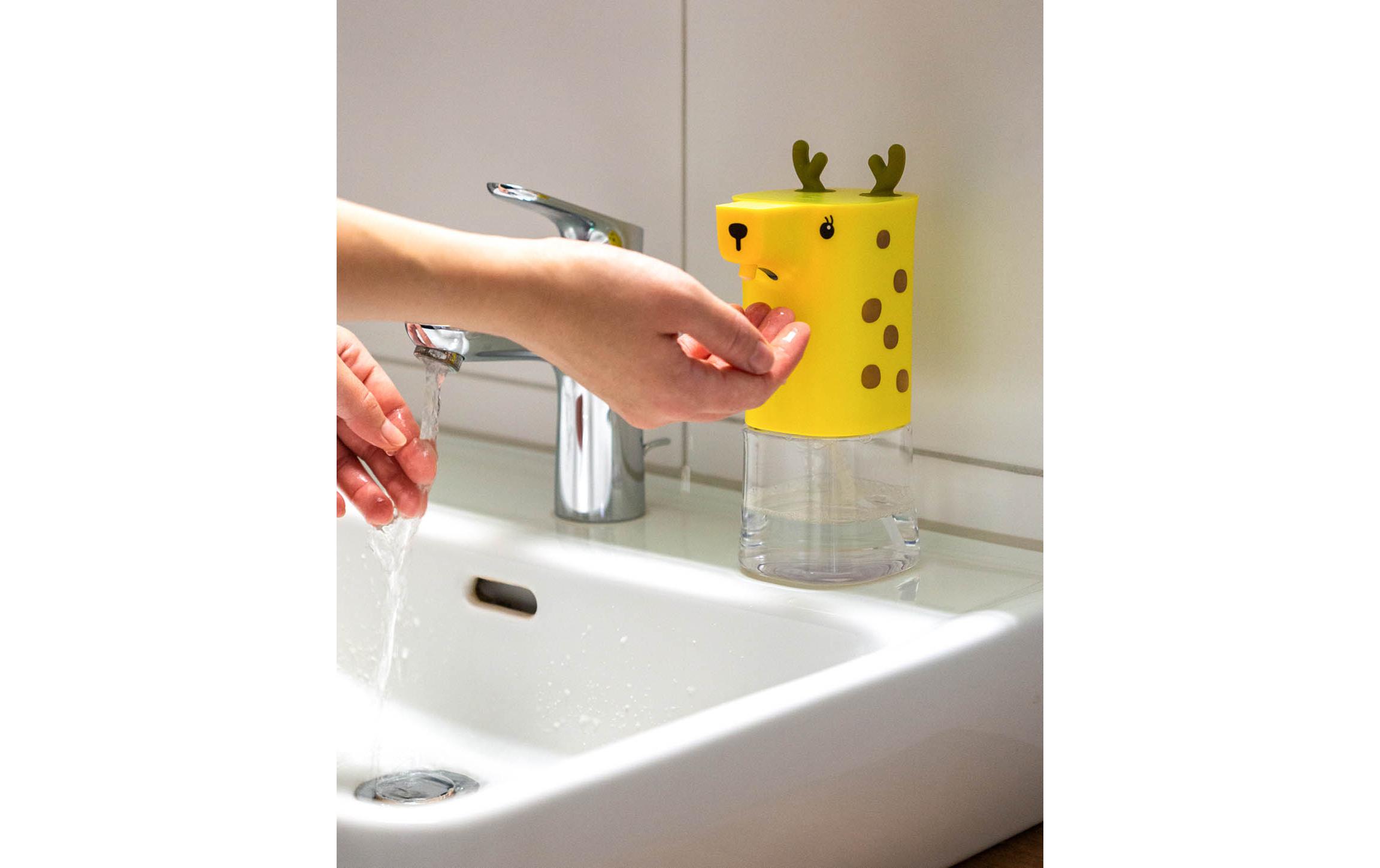 Esmée Sensorspender Giraffe 350 ml, Gelb Esmée Sensorspender Giraffe 350 ml, Gelb