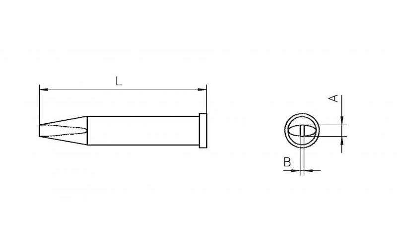 Weller Ersatzlötkolben WP 120 120 W Weller Ersatzlötkolben WP 120 120 W