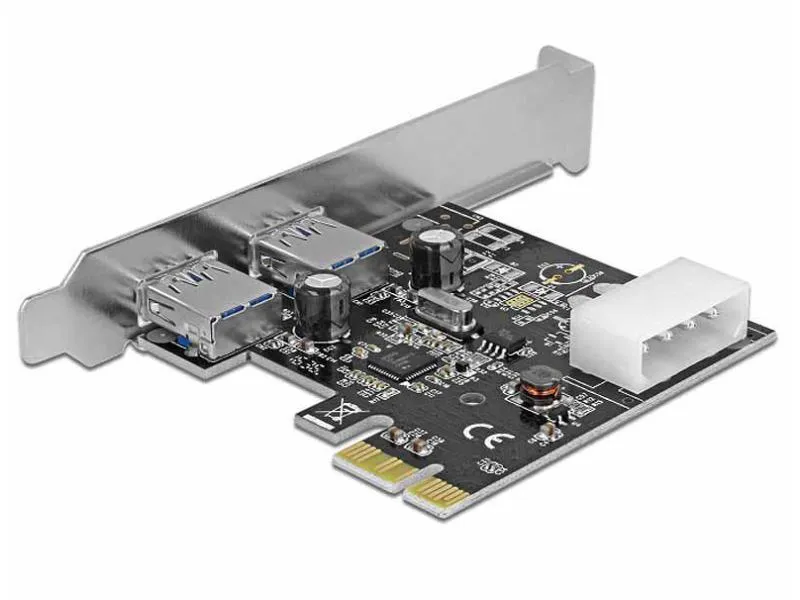 Delock PCI-Express-Karte USB 3.0 Typ-A + LowProfile Delock PCI-Express-Karte USB 3.0 Typ-A + LowProfile