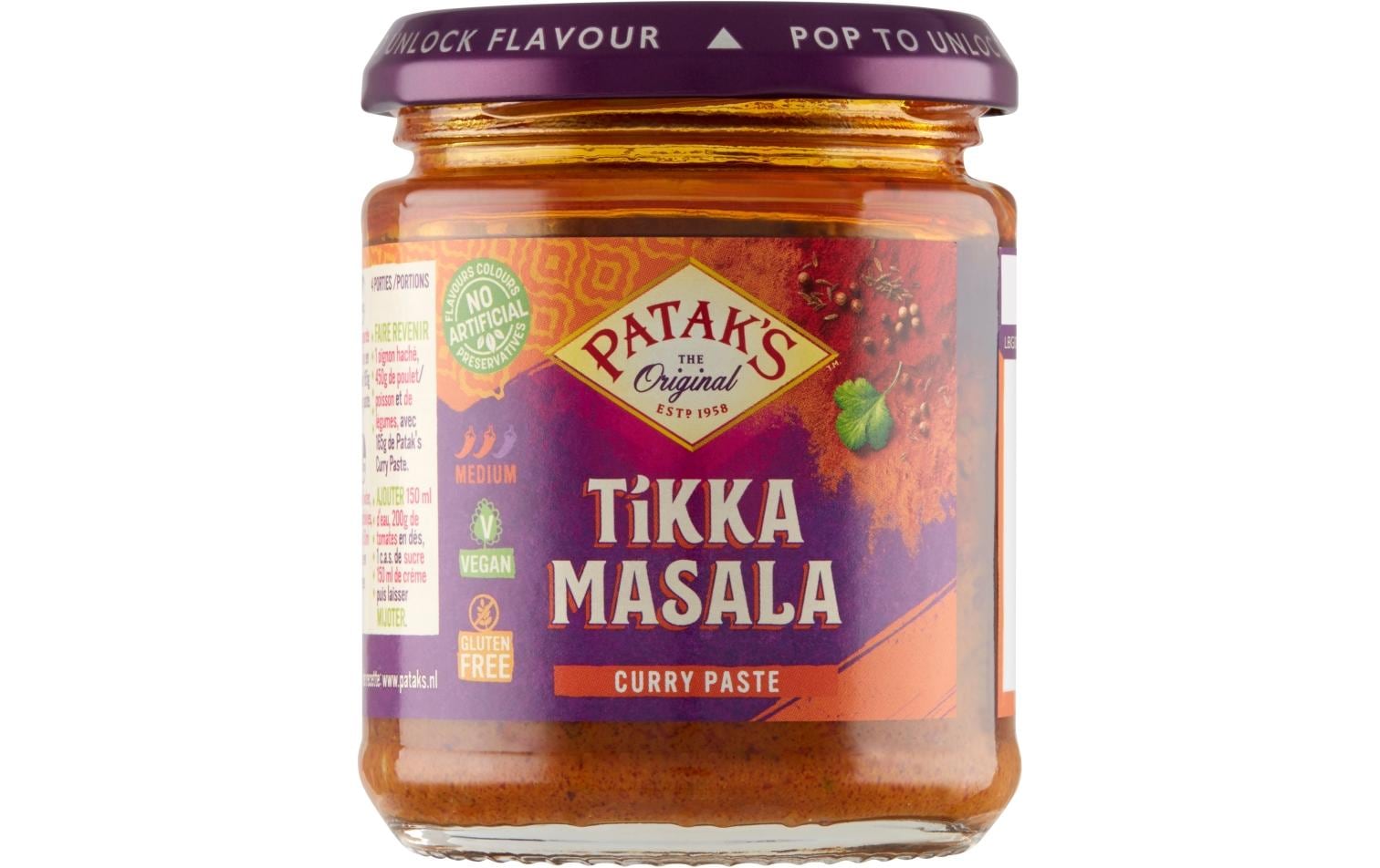 Pataks Tikka Masala Paste 165 g