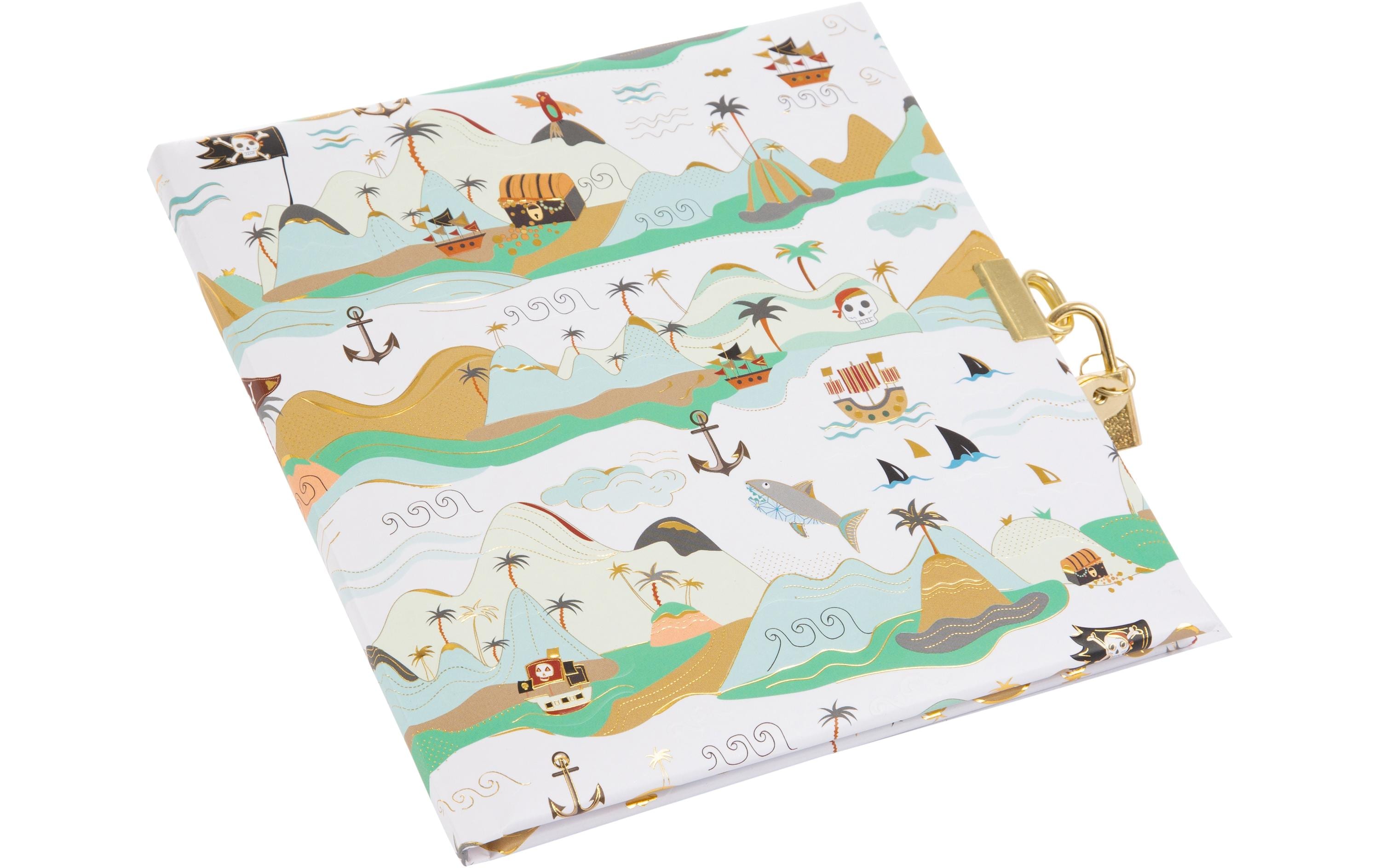 Goldbuch Tagebuch Ahoi! 96 Seiten, 16.5 x 16.5 cm