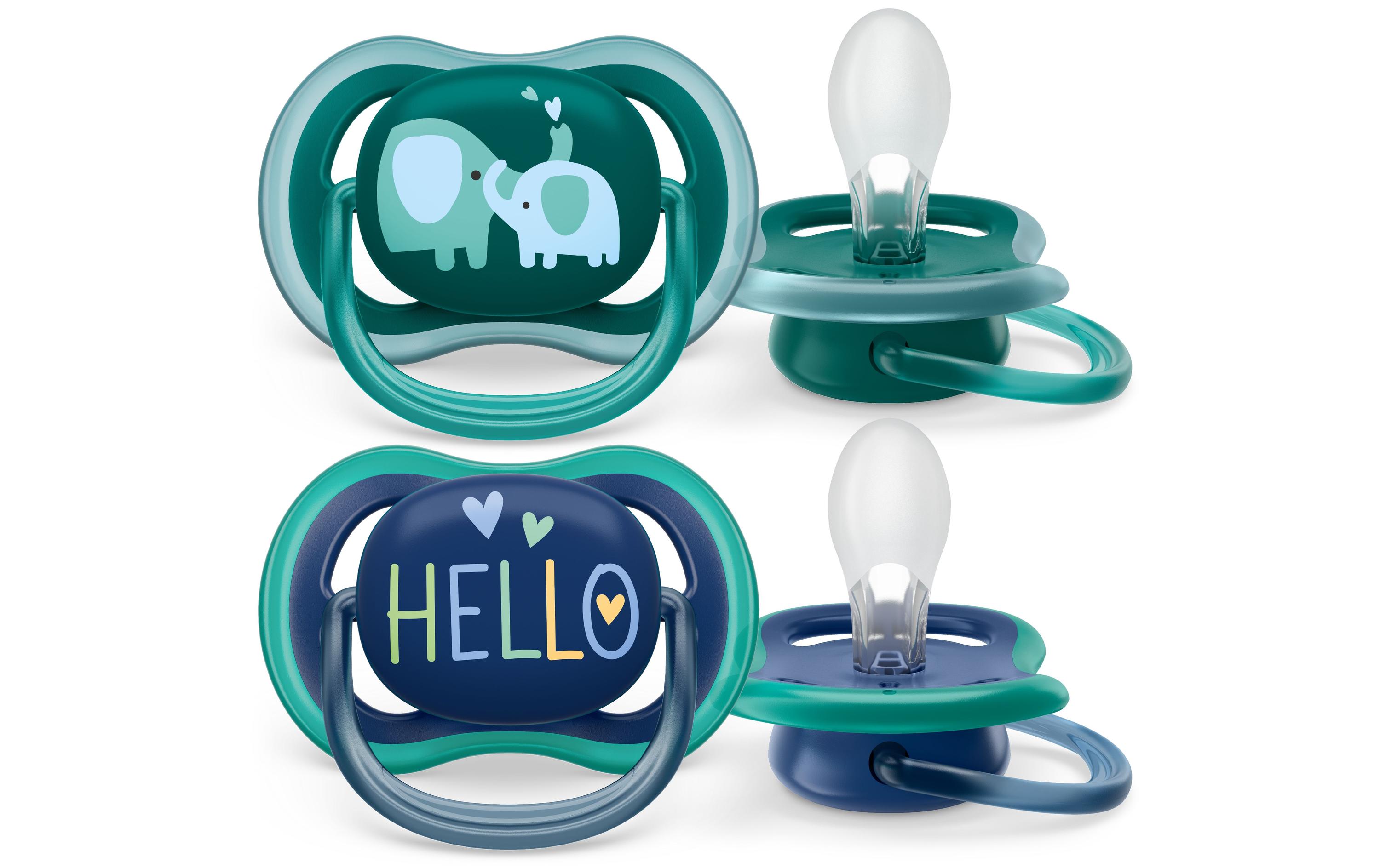 PHILIPS AVENT Nuggi ultra air 18+ Mt. Elefanten/Hello PHILIPS AVENT Nuggi ultra air 18+ Mt. Elefanten/Hello