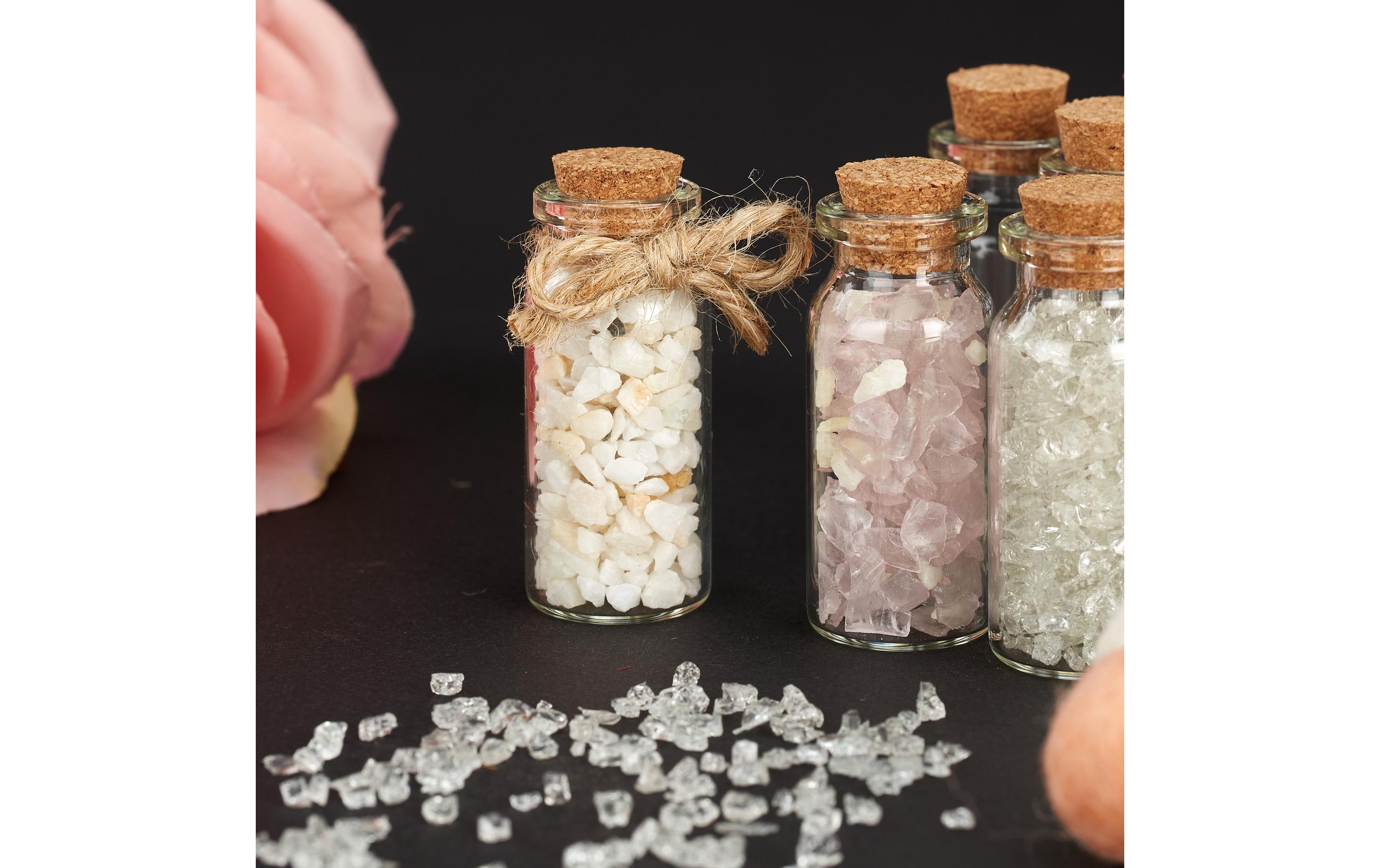 relaxdays Einmachflasche 10 ml, 60 Stück