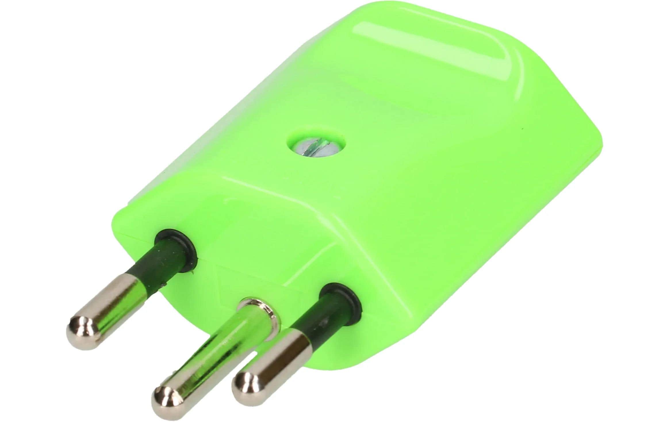 Max Hauri Stecker Typ 12, 3-polig Grün Max Hauri Stecker Typ 12, 3-polig Grün
