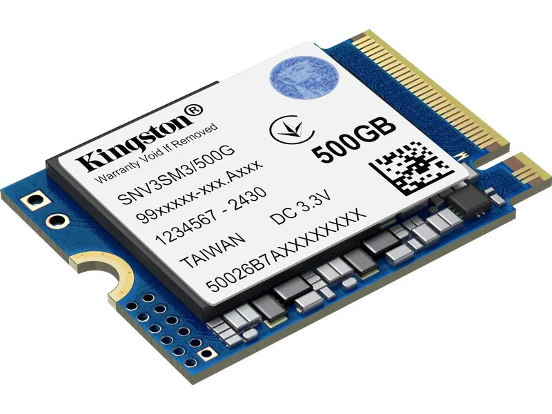 Kingston SSD NV3 500 GB M.2 2230 M.2 NVMe 500 GB Kingston SSD NV3 500 GB M.2 2230 M.2 NVMe 500 GB