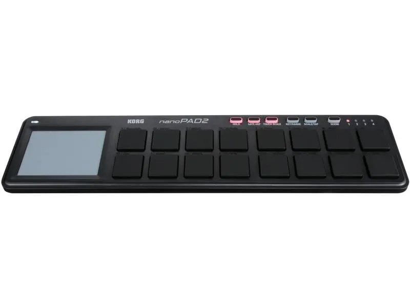 Korg Pad-Controller nanoPAD2 – 16 Pads, Schwarz