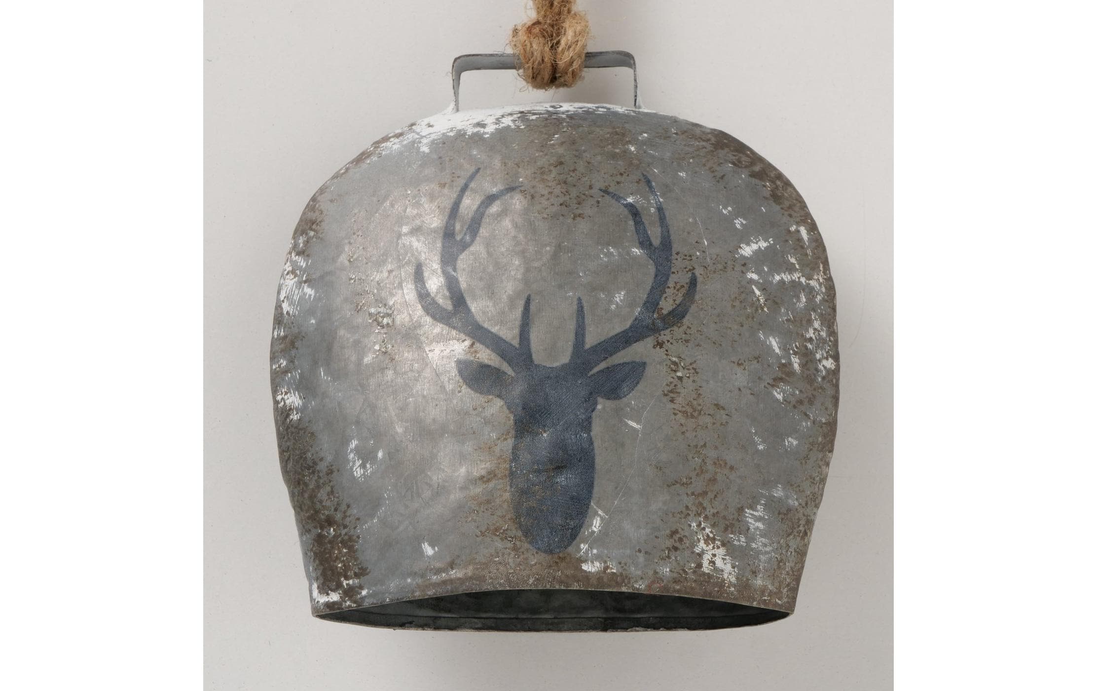 Boltze Aufsteller Kuhglocke Reinhold Metall, 14.5 x 15 cm