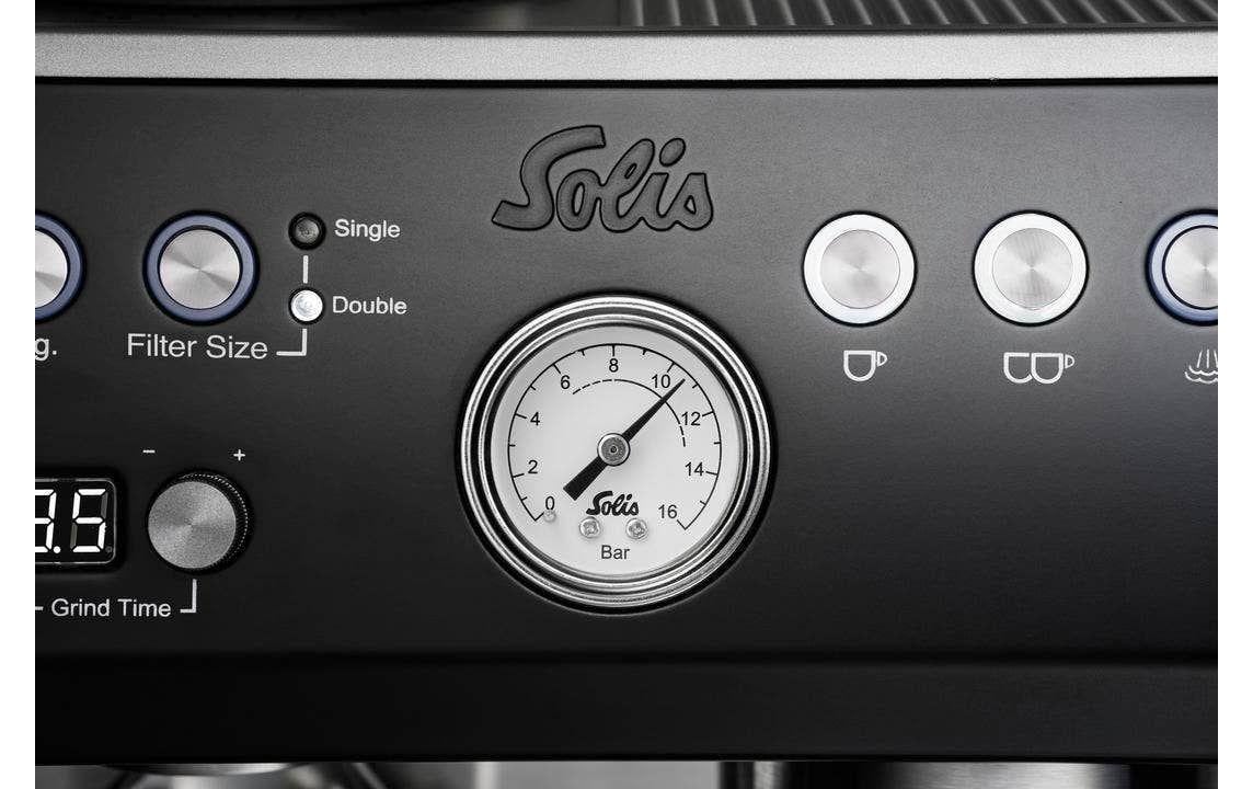 Solis Siebträgermaschine Solis Grind & Infuse Perfetta Schwarz