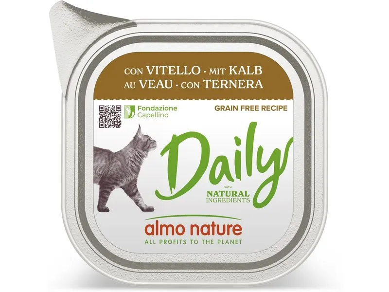 Almo Nature Nassfutter Daily mit Kalb 100g Almo Nature Nassfutter Daily mit Kalb 100g
