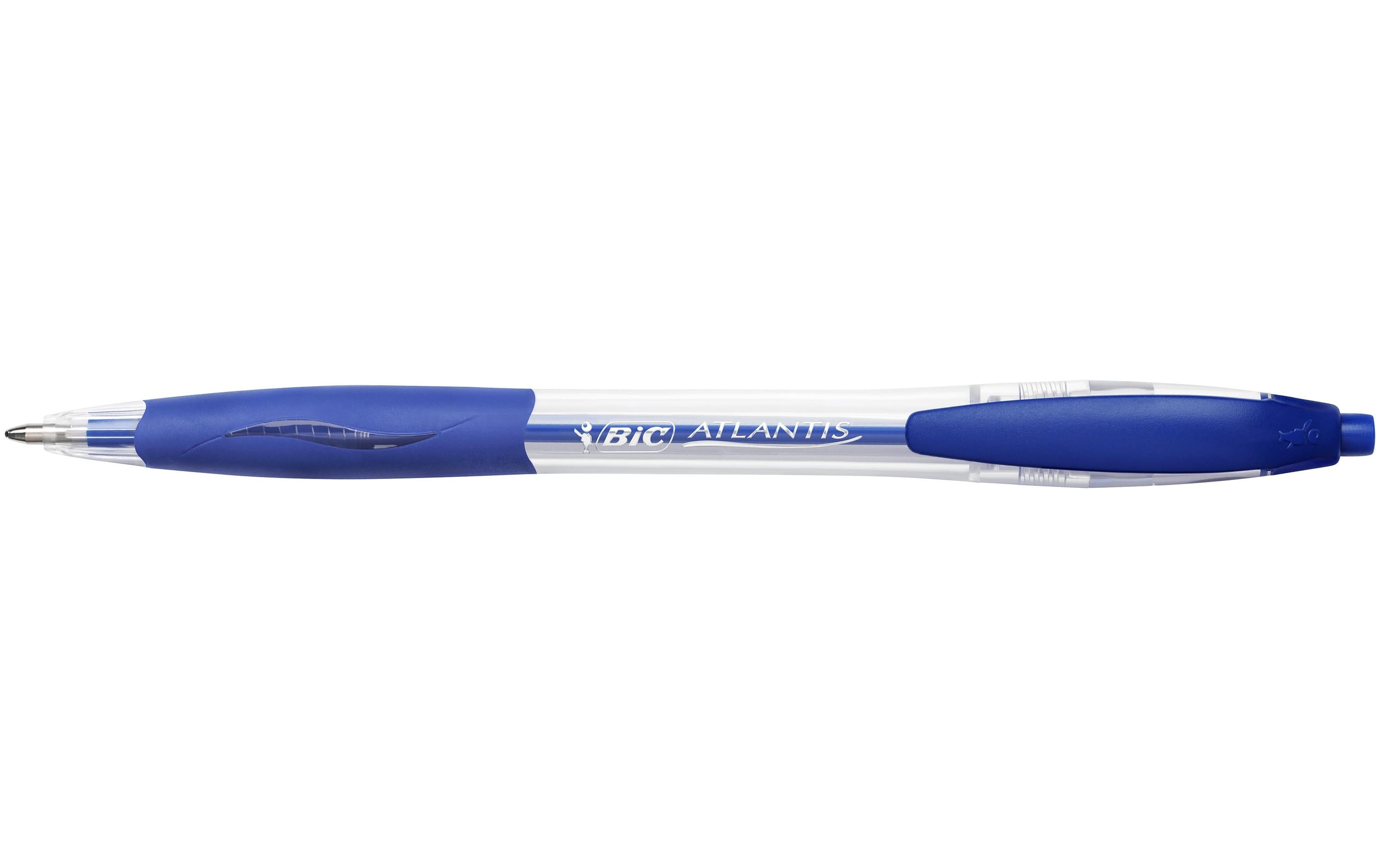 BIC Kugelschreiber Atlantis Classic 0.32 mm, Blau, 12 Stück BIC Kugelschreiber Atlantis Classic 0.32 mm, Blau, 12 Stück