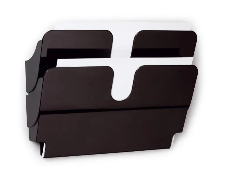 DURABLE Prospektständer Flexiplus 2 A4 quer, Schwarz DURABLE Prospektständer Flexiplus 2 A4 quer, Schwarz