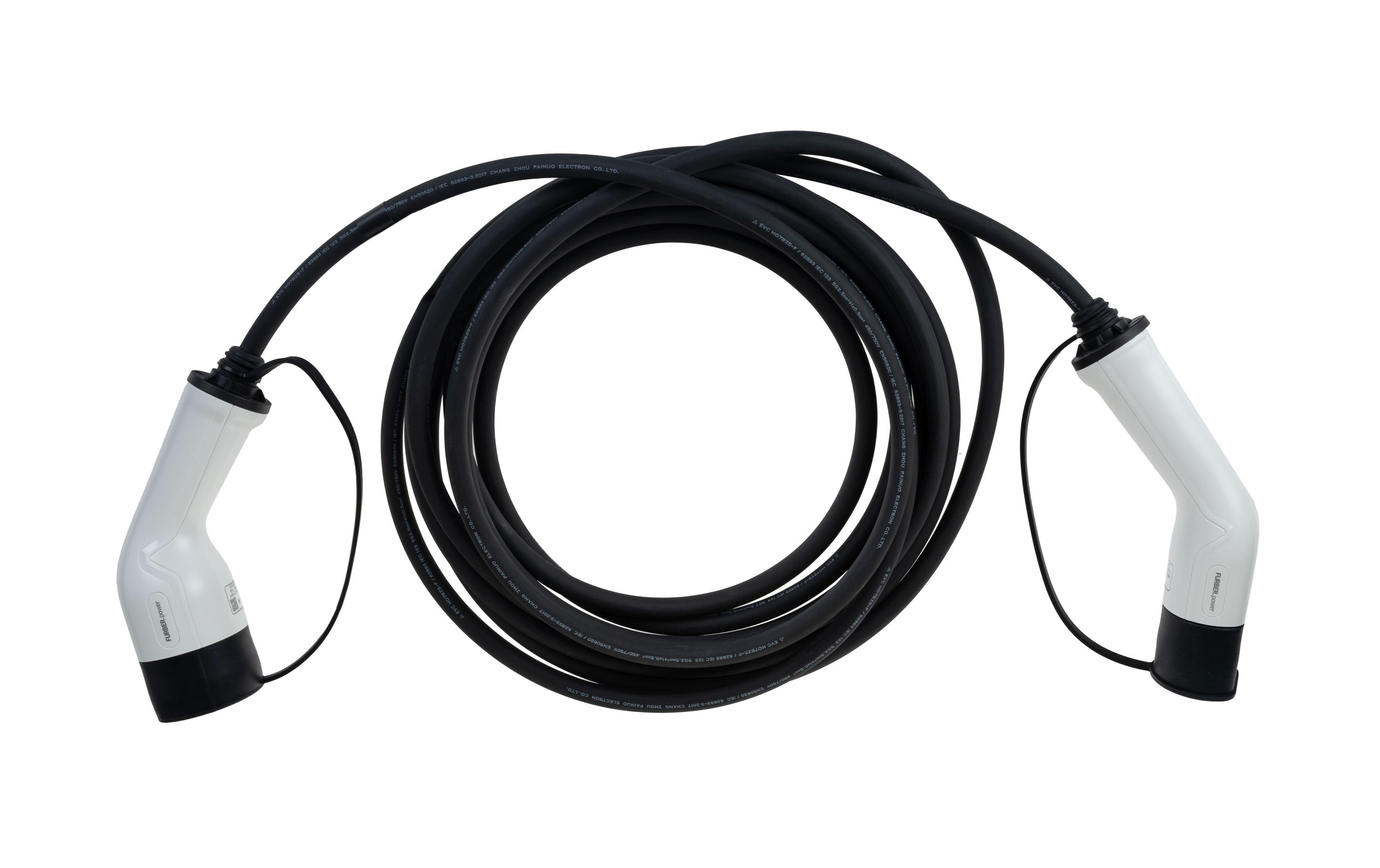 FURBER.power Ladekabel THOR Typ 2 11kW 8 m