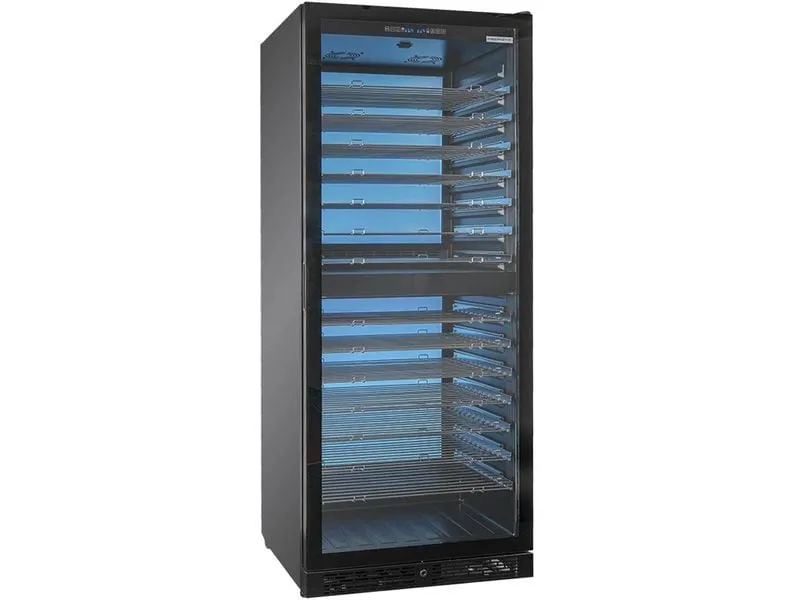 Kibernetik Weinkühlschrank WKH600A Rechts, Schwarz Kibernetik Weinkühlschrank WKH600A Rechts, Schwarz