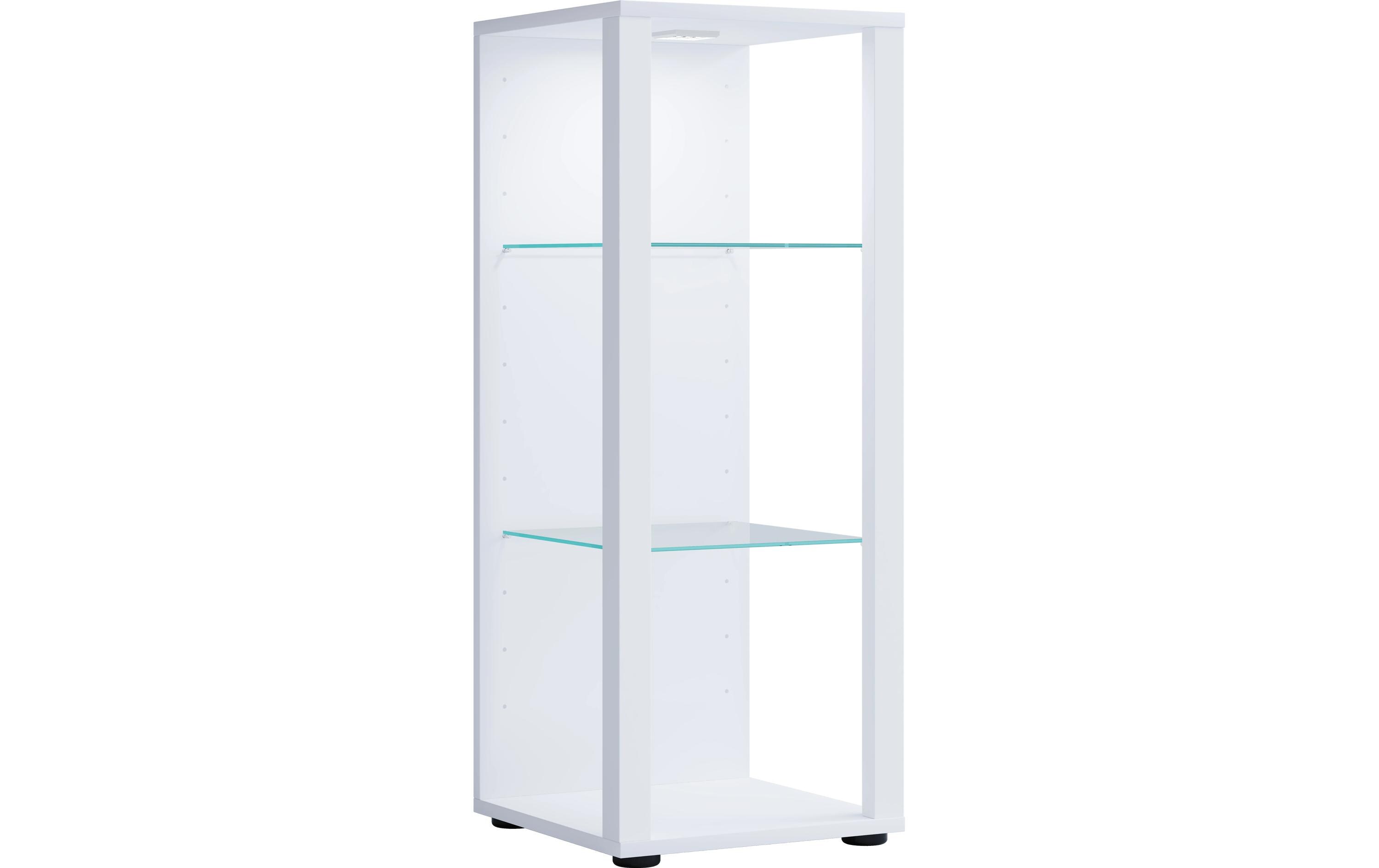 VCM Vitrine Glasol M 35 x 90 cm, Weiss VCM Vitrine Glasol M 35 x 90 cm, Weiss