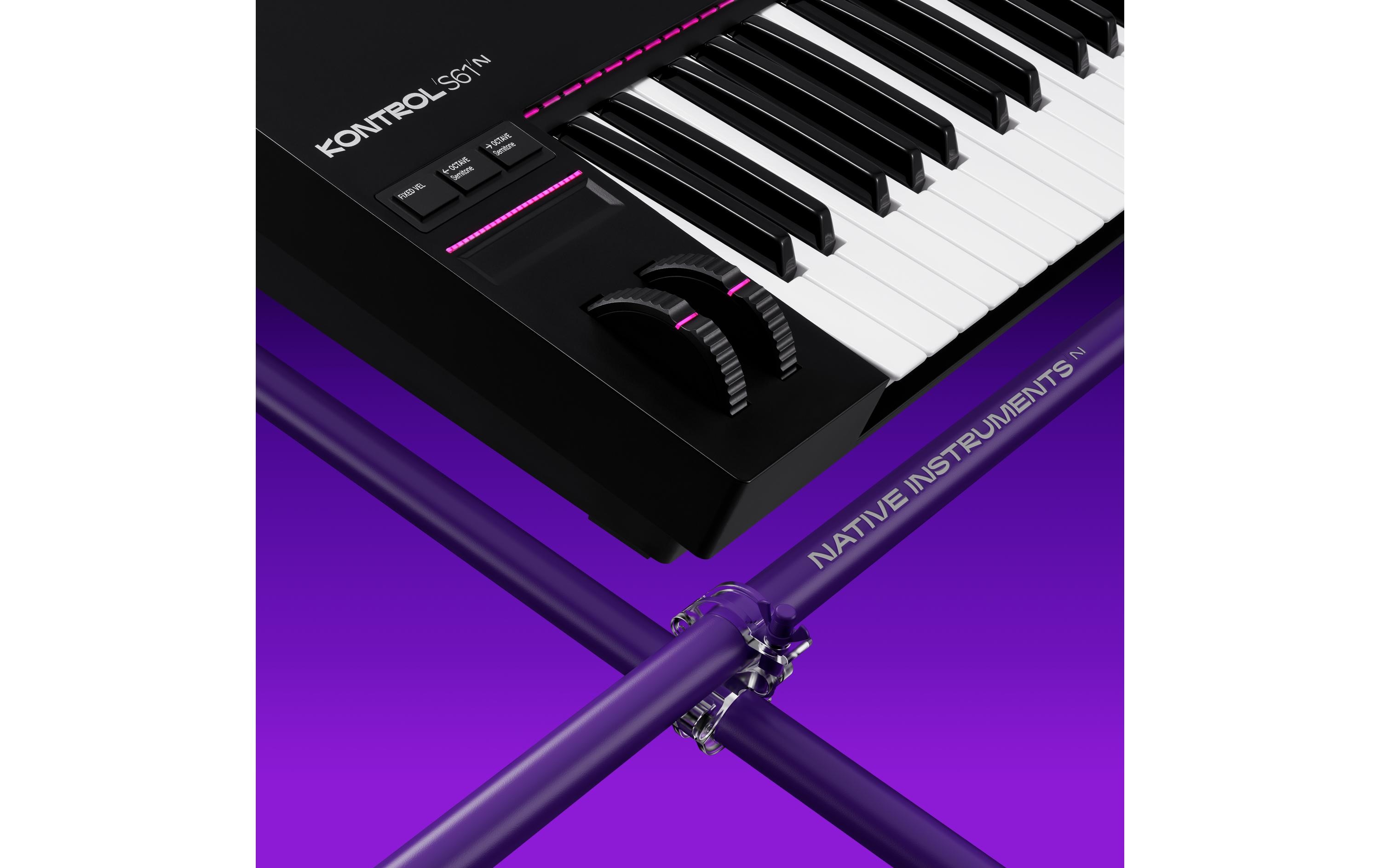 Native Instruments Keyboard Controller Kontrol S61 MK3 inkl. Upgr. 15 Standard