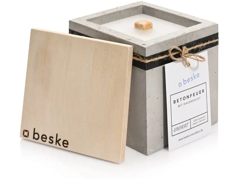 Beske Betonfeuer Kea' 13 x 13 x 13 cm Beske Betonfeuer Kea' 13 x 13 x 13 cm