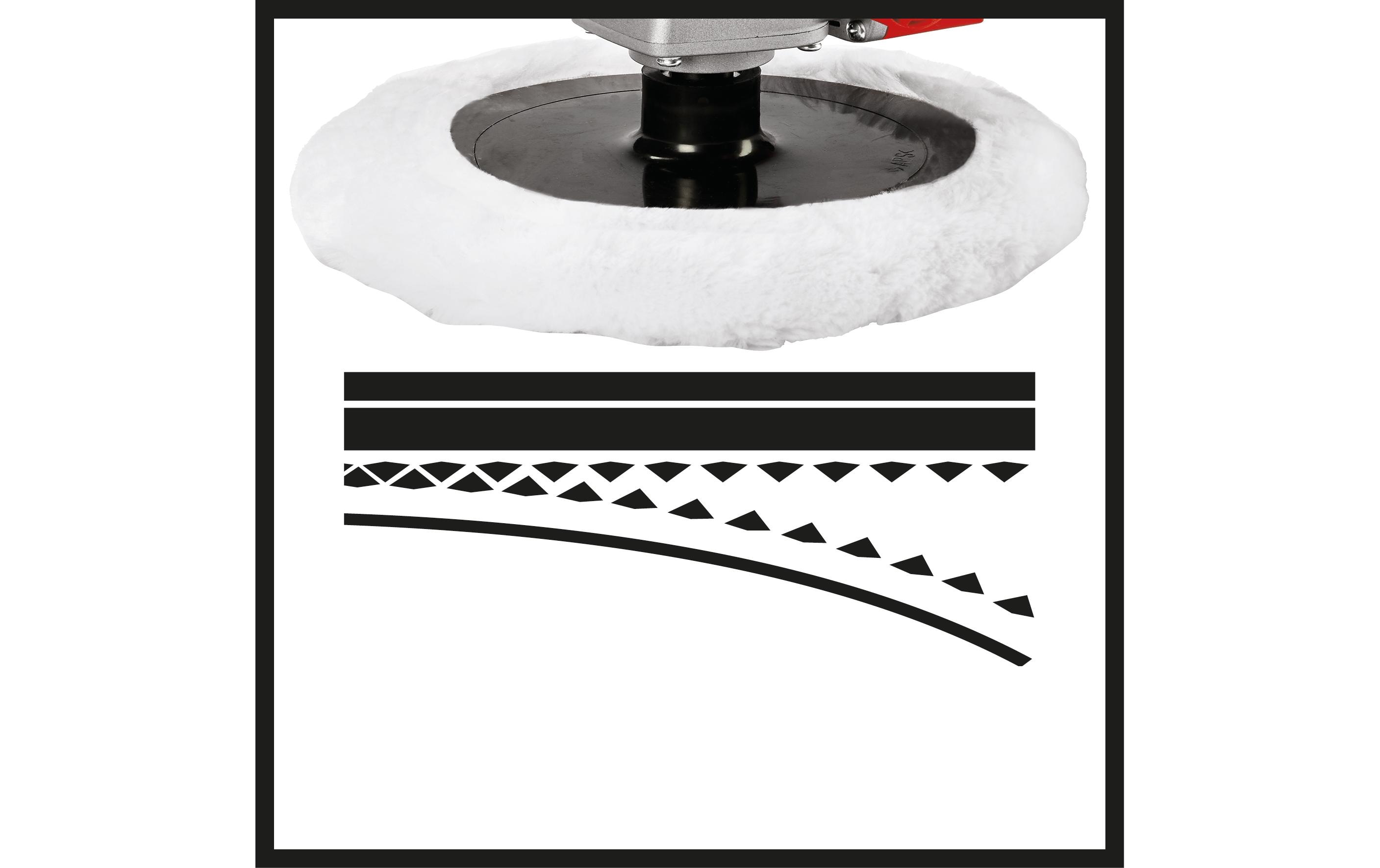 Einhell Automotive Akku-Poliermaschine CE-CP 18/180 Li E-Solo