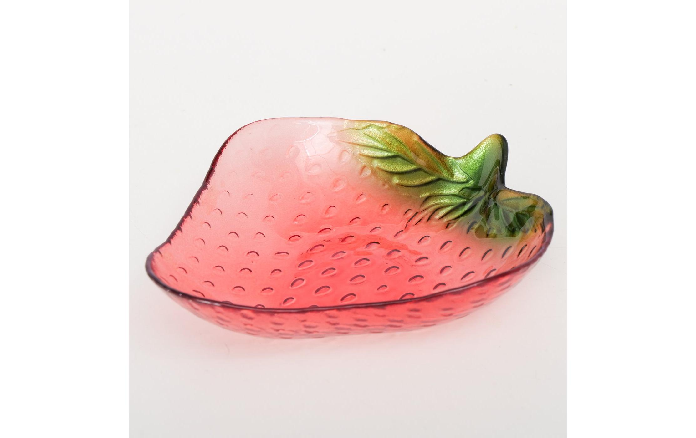 Boltze Schale Erdbeere 16 x 15.5 cm