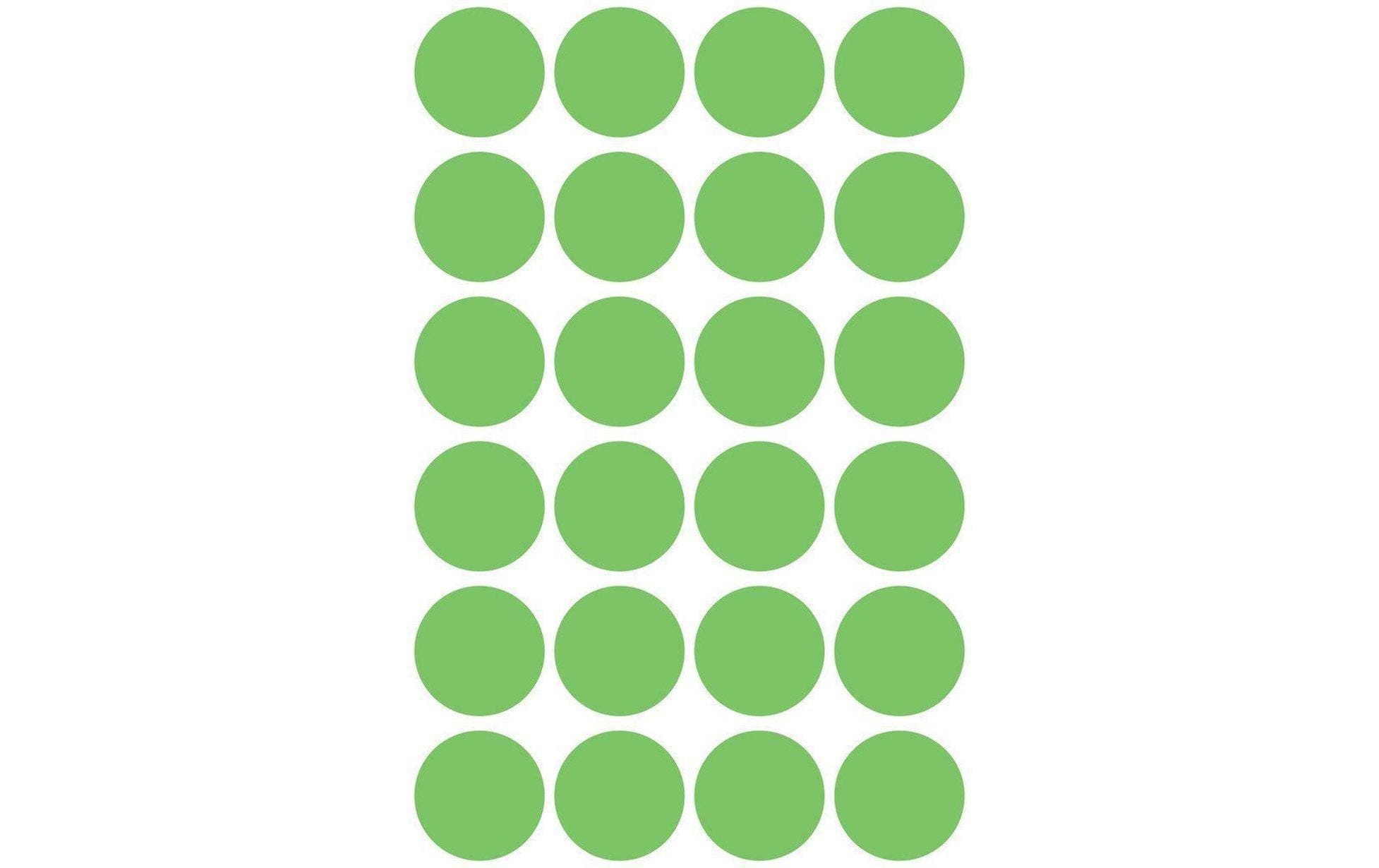 Avery Zweckform Klebepunkte 18 mm Neongrün