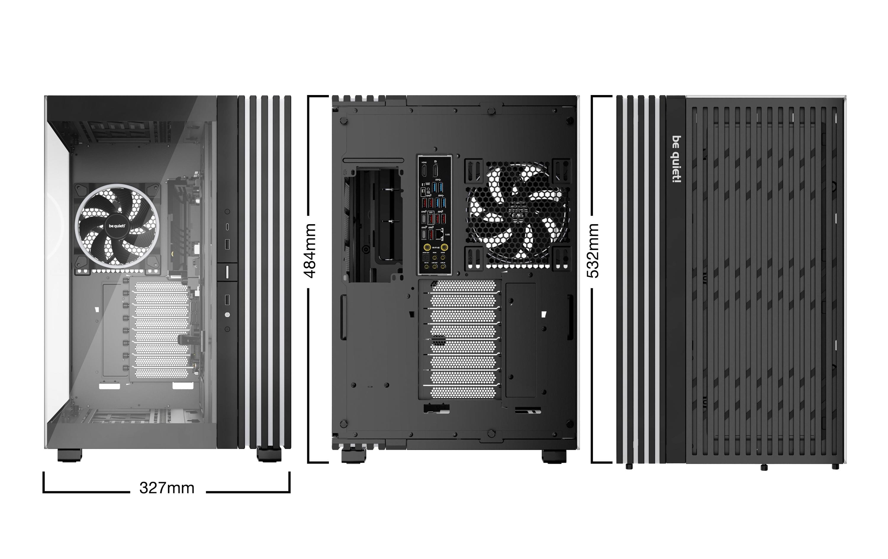 be quiet! PC-Gehäuse Light Base 900 FX Schwarz
