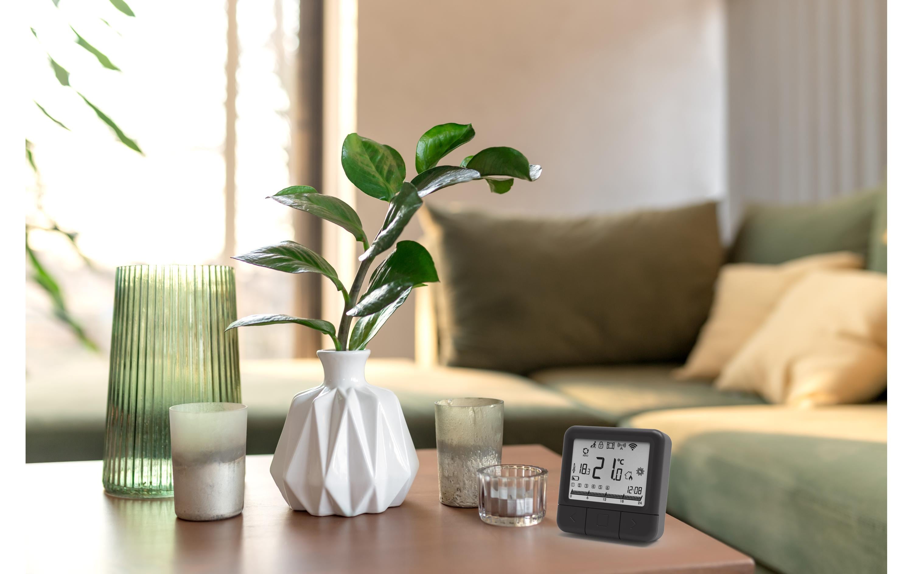 INNGENSO Digitaler Thermostat IT 201 schwarz