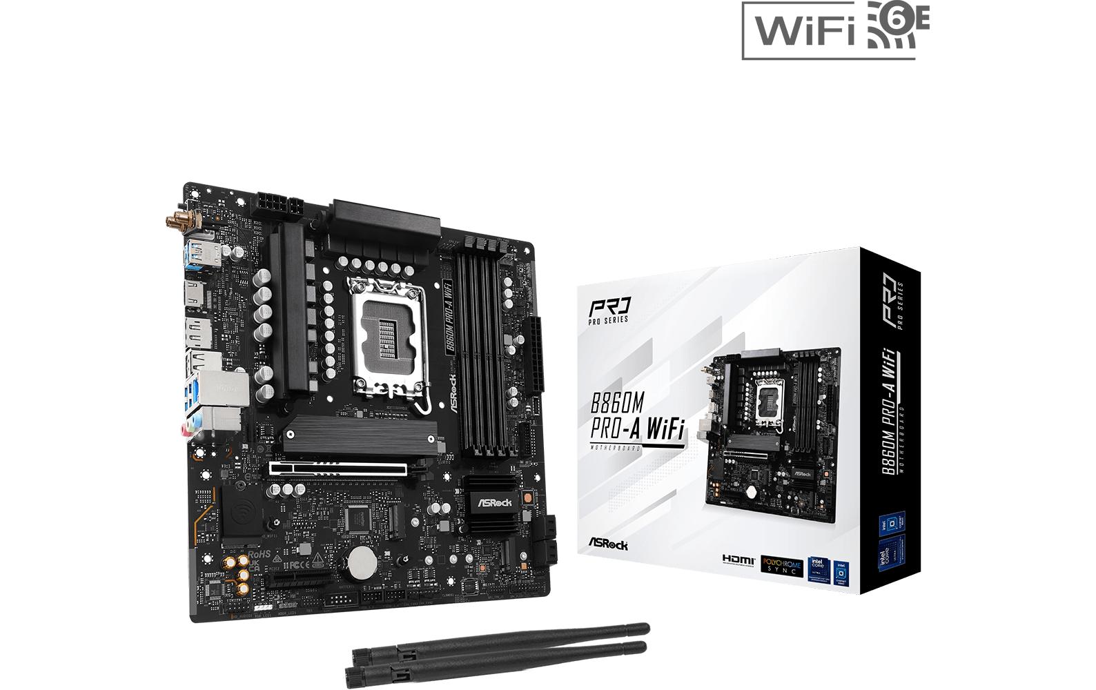 ASRock Mainboard B860M PRO-A WIFI