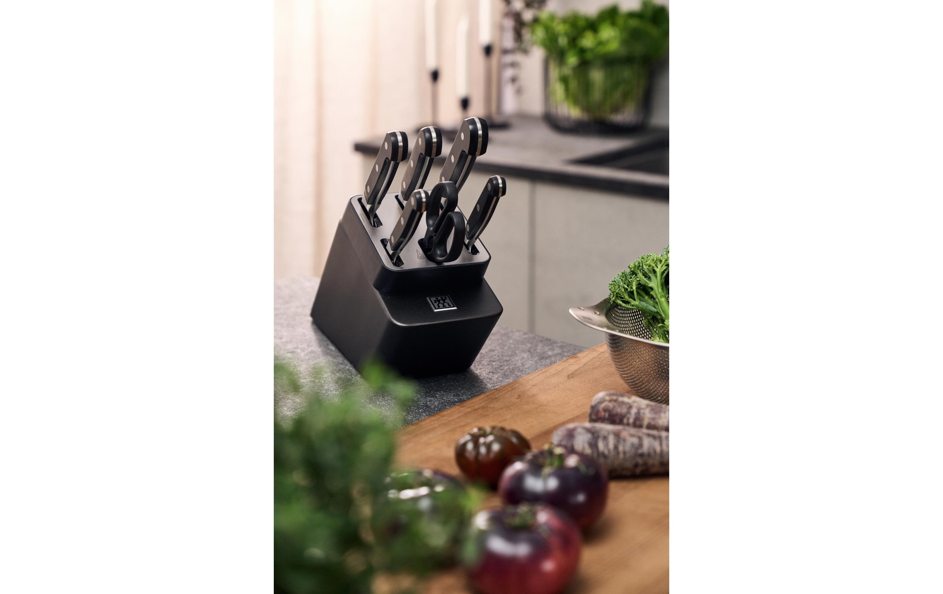 Zwilling Messerblock-Set mit Messer Pro Grau, 7-teilig