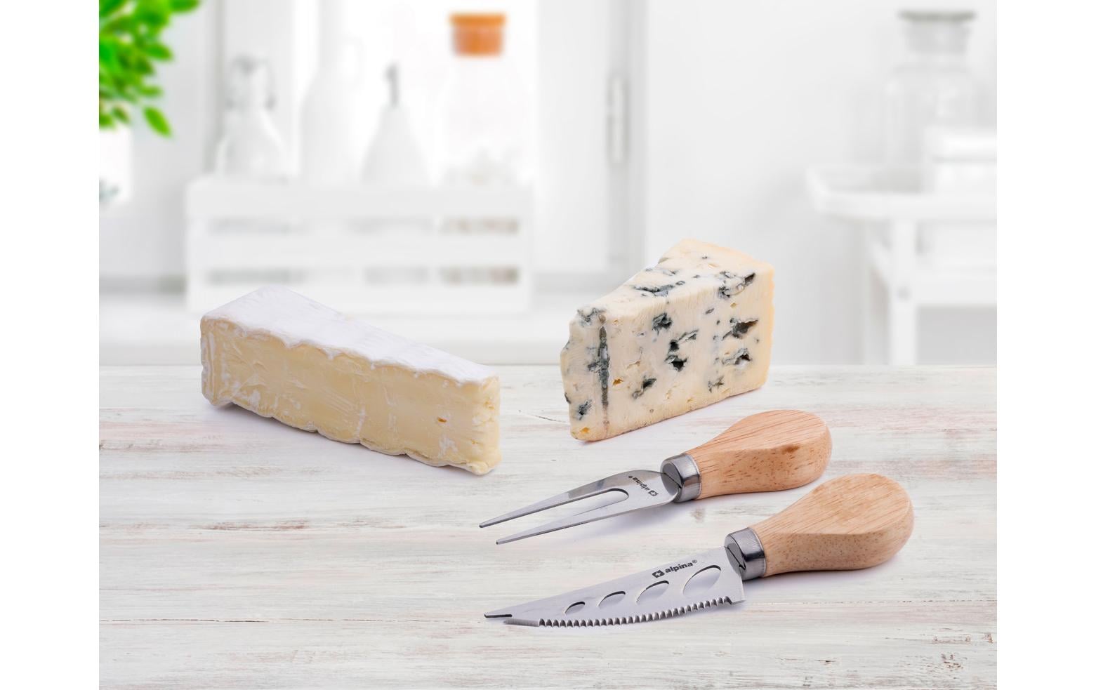 alpina Messer-Set 2-teilig Silber