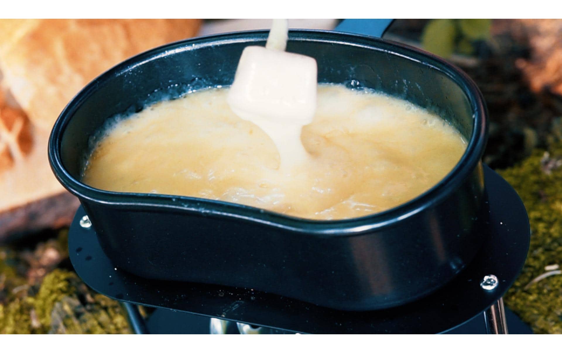 Nouvel Käsefondue-Set Gamelle 4 Teile, Schwarz Nouvel Käsefondue-Set Gamelle 4 Teile, Schwarz